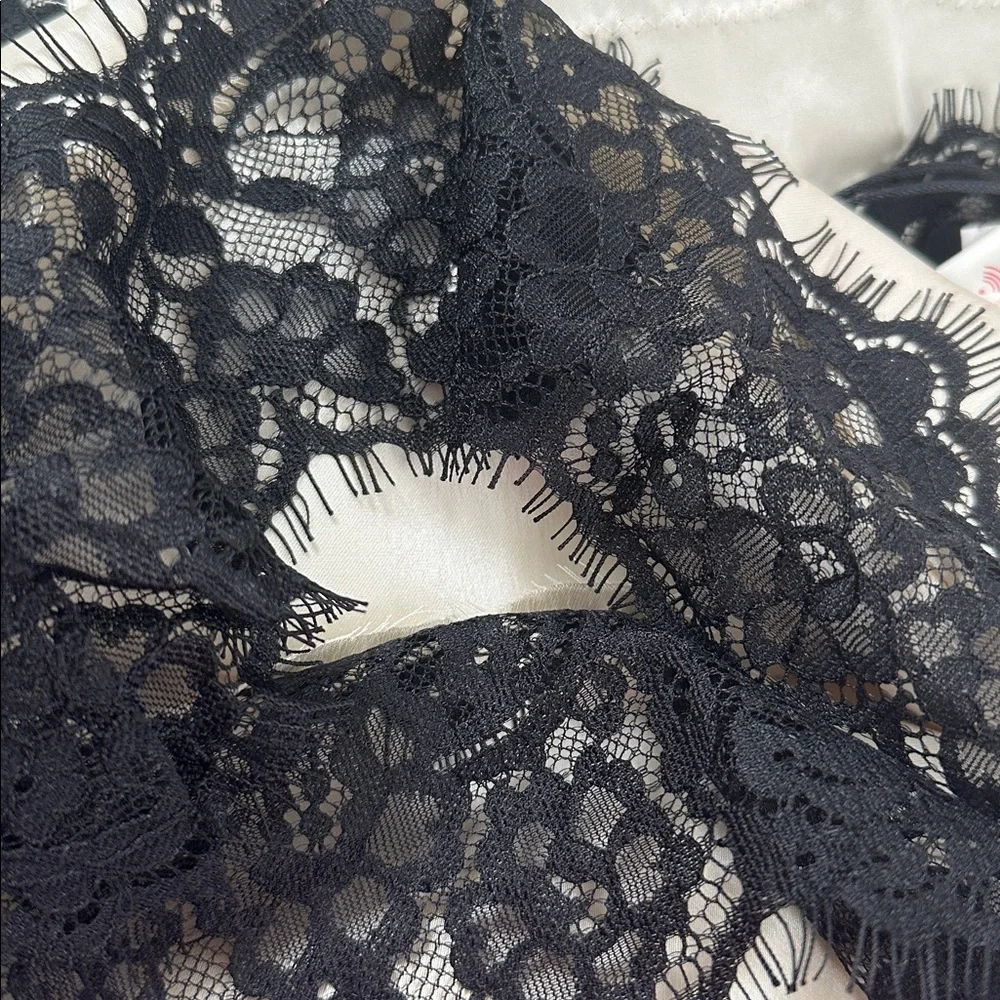 ZARA SATIN EFFECT LACE TOP ZW COLLECTION - Picture 11 of 14
